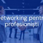 Professional networking scene, business people shaking hands in a modern office, bright and friendly atmosphere, realistic.