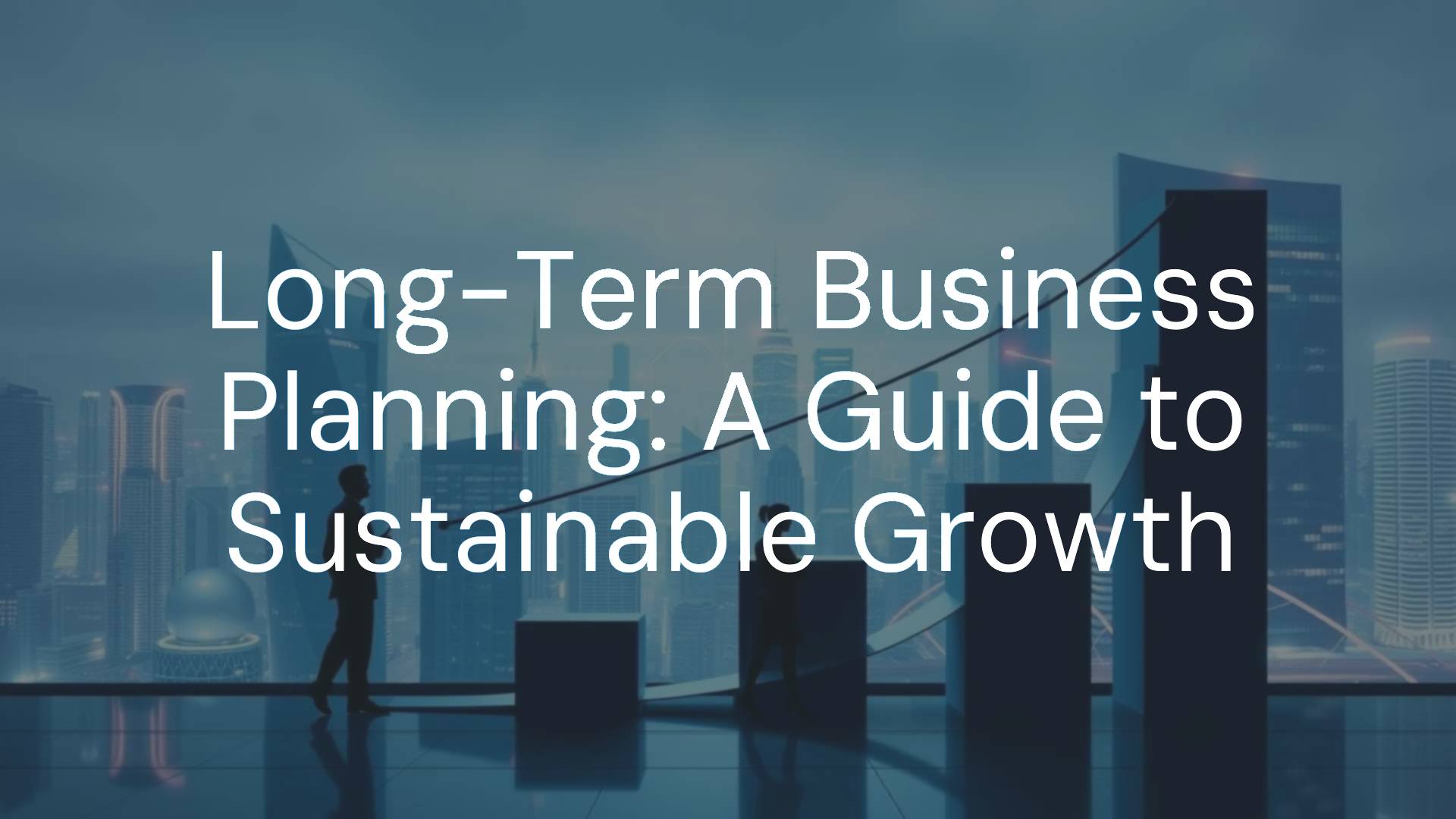 A business growth timeline with milestones, futuristic city skyline in background, professional and inspiring, corporate style.