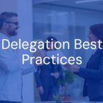 A manager handing a task list to an employee, office setting, professional and collaborative atmosphere, realistic style.