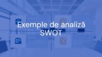 A modern business SWOT analysis chart with four quadrants labeled Strengths, Weaknesses, Opportunities, and Threats, professional office background, clean and minimalist design, blue and white color scheme, realistic style.