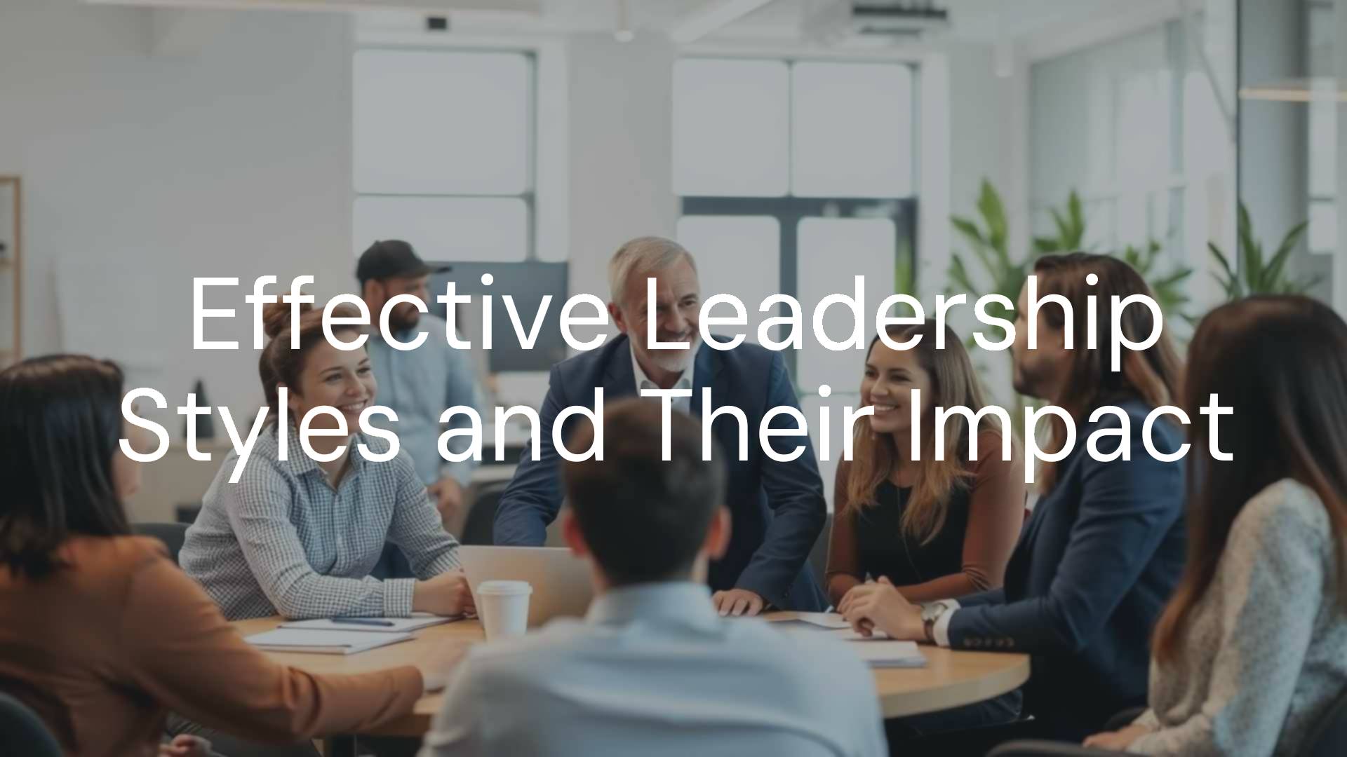 A diverse team working together in a modern office, a confident leader inspiring the group, motivational atmosphere, professional and collaborative, realistic style.