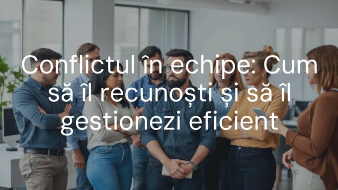 A diverse team in a modern office, discussing a project with mixed emotions, some tension but also collaboration, realistic style.