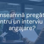 Professional job interview scene, confident candidate sitting across from interviewers, modern office setting, serious yet friendly atmosphere, bright lighting, business attire, realistic style.