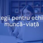 A serene woman balancing a laptop and a cup of tea, cozy home office with soft lighting, modern, peaceful vibe.