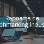 Industrial benchmarking report, data visualization graphs, professional business setting, modern office, analytical mood, realistic.